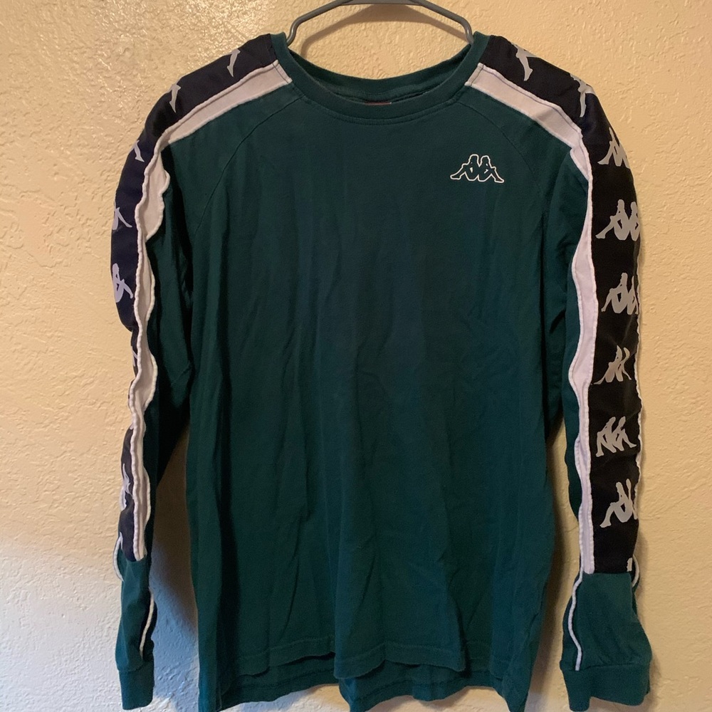 Green Kappa Long Sleeve Shirt